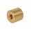 E+G Trapezoidal nut, bronze, left-hand thread