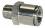 Stainless, straight union 45.012-12 ES, Ø12 - R 1/2