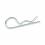 E+G Spring cotter pin, steel, single winding  