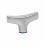 E+G wing nut HD, stainless steel