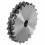 Plate wheel 06 B-2 Z=15 duplex