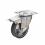 E+G Transport wheel, Swivel w/brake
