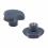 E+G Solid lobe knob, Metal detectable